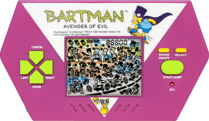 Play Acclaim Bartman Avenger of Evil wide screen