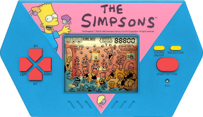 Play Acclaim Bart Simpsons Cupcake Crisis wide screen
