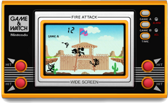 Play G&W Fire Attack wide screen