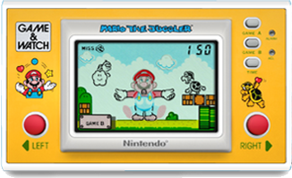 Play G&W Mario The Juggler new wide screen