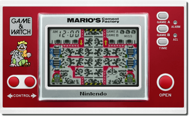 Play G&W Mario's Cement Factory new wide screen