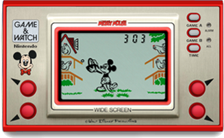 Play G&W Mickey Mouse wide screen