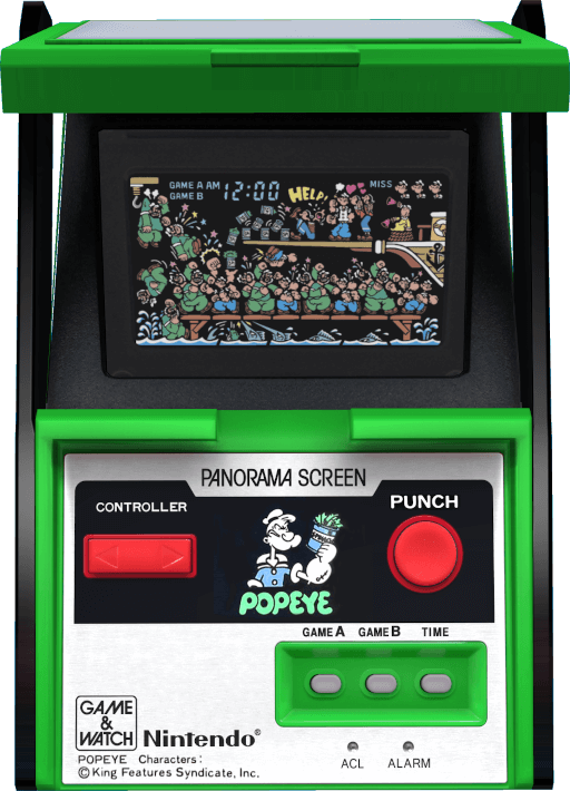 Play G&W Popeye panorama